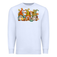 White fall gnomes Premium Sweatshirt - Zillion Design Studio