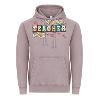 Vintage Zinc daisy teacher Vintage Hoodie - AdoDesignShop
