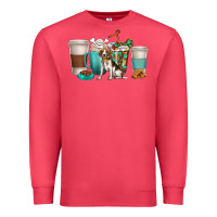 Cardinal beagle dog coffee cups Premium Sweatshirt - texasbilliewilder
