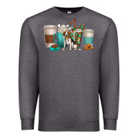 Charcoal Heather beagle dog coffee cups Premium Sweatshirt - texasbilliewilder