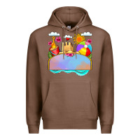 Chestnut custom name summer beach toys Premium Hoodie - JahusDesignShop