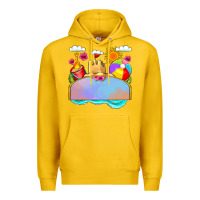 Lemon custom name summer beach toys Premium Hoodie - JahusDesignShop