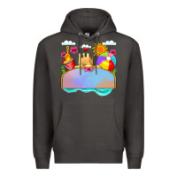 Smoke custom name summer beach toys Premium Hoodie - JahusDesignShop