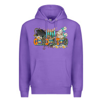 Purple just graduated Premium Hoodie - AdoDesignShop