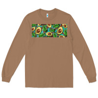 Toasted Coconut avacado with turquoise and leopard background 11 oz mug Long Sleeve Tee - BarkalooDesign