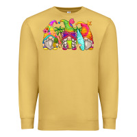 Antique Gold summer gnomes Premium Sweatshirt - Zillion Design Studio