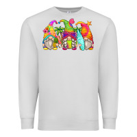 Dove Grey summer gnomes Premium Sweatshirt - Zillion Design Studio