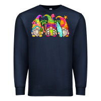 Navy summer gnomes Premium Sweatshirt - Zillion Design Studio