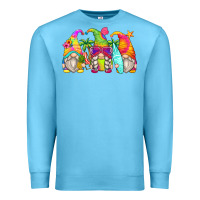 Ocean Blue summer gnomes Premium Sweatshirt - Zillion Design Studio