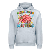 Heather Grey mental health matters Urban Hoodie - Artiststas