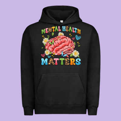 Mental Health Matters Urban Hoodie Designed By Artiststas