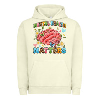 Pigment Pistachio mental health matters Urban Hoodie - Artiststas