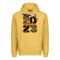 Antique Gold gold senıor 2023 Premium Hoodie - AdoDesignShop
