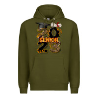 Army Green gold senıor 2023 Premium Hoodie - AdoDesignShop