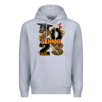 Heather Grey gold senıor 2023 Premium Hoodie - AdoDesignShop