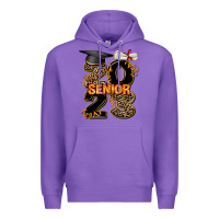 Purple gold senıor 2023 Premium Hoodie - AdoDesignShop
