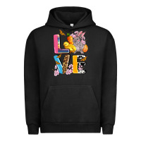 Pigment Black love easter Urban Hoodie - AdoDesignShop