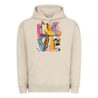 Pigment French Oak love easter Urban Hoodie - AdoDesignShop