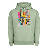 Pigment Oil Green love easter Urban Hoodie - AdoDesignShop