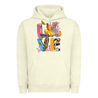 Pigment Pistachio love easter Urban Hoodie - AdoDesignShop