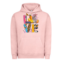 Pigment Salmon love easter Urban Hoodie - AdoDesignShop