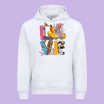 Love Easter Urban Hoodie Designed By Adodesignshop