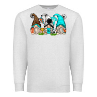 Oatmeal Heather soccer gnomes Premium Sweatshirt - Zillion Design Studio