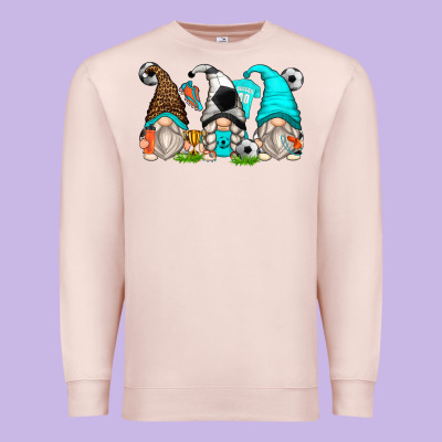Soccer Gnomes Premium Sweatshirt Designed By Zillion Design Studio