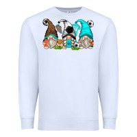 White soccer gnomes Premium Sweatshirt - Zillion Design Studio