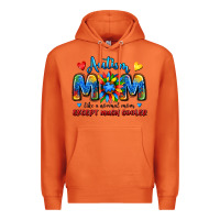 Carrot autism mom like a normal mom except much cooler Premium Hoodie - JahusDesignShop