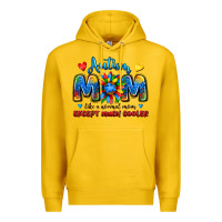 Lemon autism mom like a normal mom except much cooler Premium Hoodie - JahusDesignShop