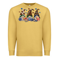 Antique Gold football gnomes Premium Sweatshirt - Zillion Design Studio