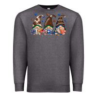 Charcoal Heather football gnomes Premium Sweatshirt - Zillion Design Studio