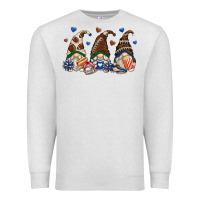 Oatmeal Heather football gnomes Premium Sweatshirt - Zillion Design Studio