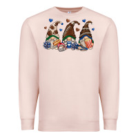 Pale Pink football gnomes Premium Sweatshirt - Zillion Design Studio