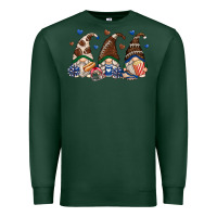 Sports Green football gnomes Premium Sweatshirt - Zillion Design Studio