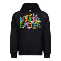 Black happy easter Urban Hoodie - AdoDesignShop
