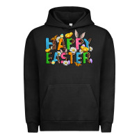 Pigment Black happy easter Urban Hoodie - AdoDesignShop