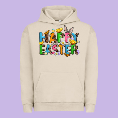 Happy Easter Urban Hoodie Designed By Adodesignshop