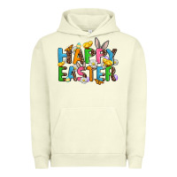 Pigment Pistachio happy easter Urban Hoodie - AdoDesignShop