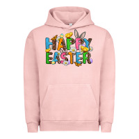 Pigment Salmon happy easter Urban Hoodie - AdoDesignShop