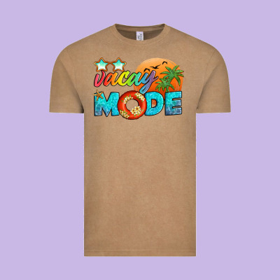 Vacay Mode Vintage Tee Designed By Artiststas