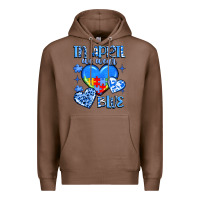 Chestnut in april we wear blue Premium Hoodie - JahusDesignShop
