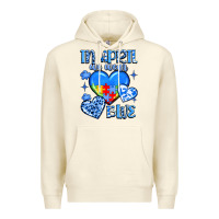 Sandshell in april we wear blue Premium Hoodie - JahusDesignShop