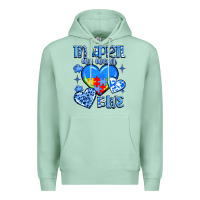 Seafoam in april we wear blue Premium Hoodie - JahusDesignShop