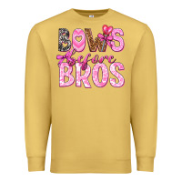 Antique Gold bows before bros Premium Sweatshirt - texasbilliewilder