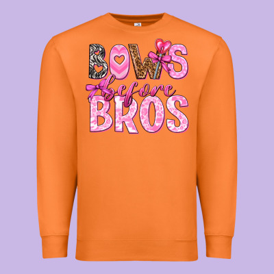 Premium Sweatshirt bows before bros