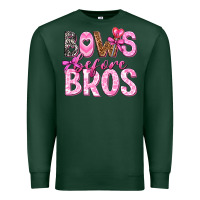 Sports Green bows before bros Premium Sweatshirt - texasbilliewilder