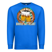 True Royal beer never broke my heart Premium Sweatshirt - texasbilliewilder