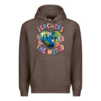Coffee teachers change the world Premium Hoodie - JahusDesignShop